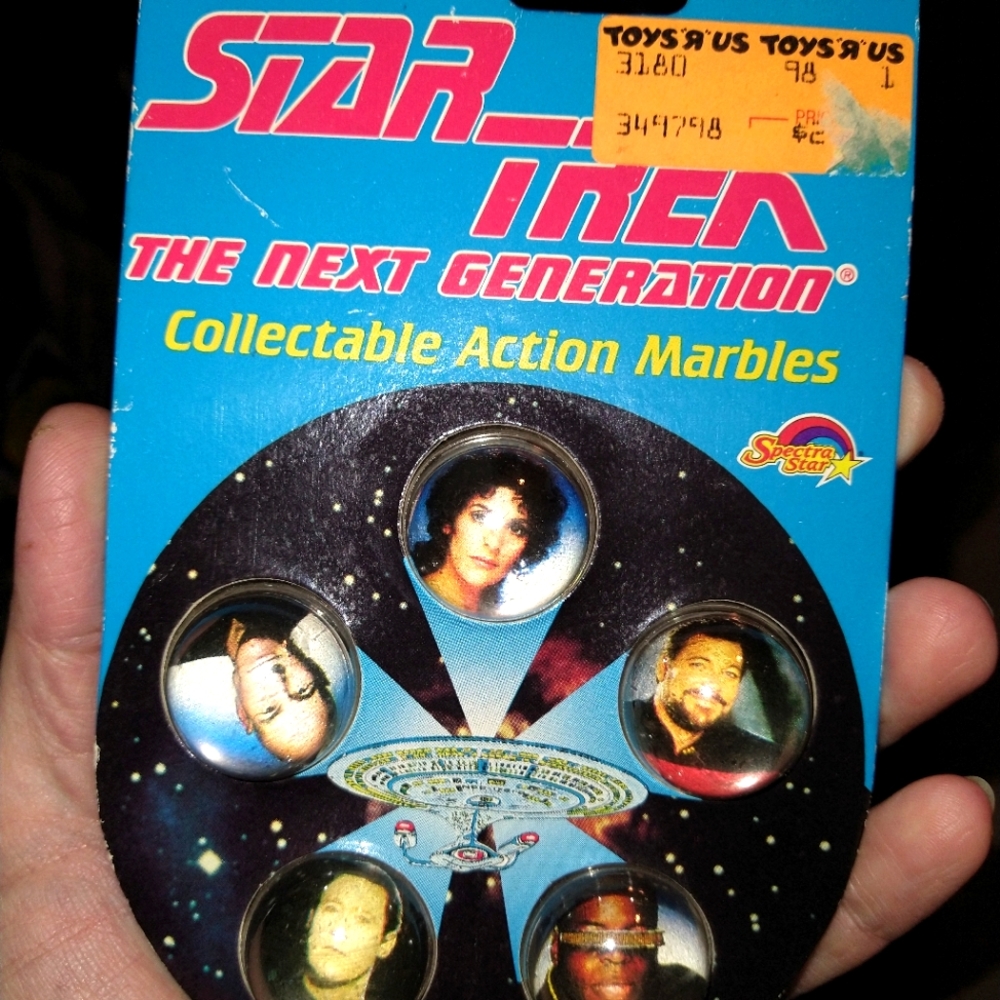 Vintage Star Trek marbles